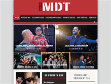 Tablet Screenshot of musicademitierra.com.ar